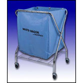 Waste Wagon Refuse and Soiled Linen Cart