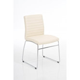 Besucherstuhl "Lea" in Cr&egrave;me