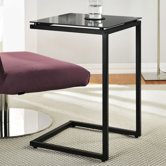 C-Shaped End Table