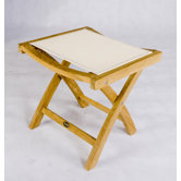 Teak Ottoman