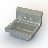 NSF Stainless Steel Wall Mount Sink