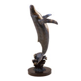 Large Humpback Whale Statue
