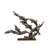 13 Dolphin School Statue