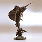 Tail Walker Sailfish Sculpture
