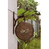Pinecone Clock and Thermometer