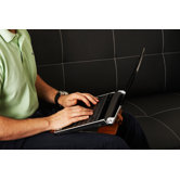 Wallet Chill Stand for Laptops, Notebooks, iPads, Tablets and eReaders in Black