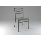 Stuhl stapelbar "Sabrina Monobloc" in Anthrazit