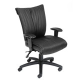 Mid-Back LeatherPlus Office Chair