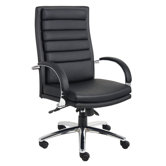 High-Back Ribbed Executive Chair