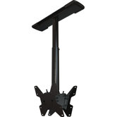 Complete Ceiling Mount Installation Kit with 2' to 3' Drop Adjustment for 13" to 37" Dual Back to Back Screens