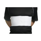 6" Rib Belt in White