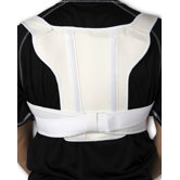 Clavicle and Shoulder Brace in White