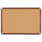 Elan Trim Natural Cork Tackboard 2' x 3'