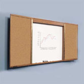 Wood Enclosed Markerboard Cabinets