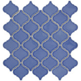 Beacon 12-1/2" x 12-1/2" Porcelain Mosaic in Blue
