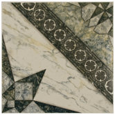 Augusta 12-1/2" x 12-1/2" Ceramic Floor and Wall Tile in Azul