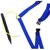 Adjustable Webbing Boundary for Volleyball Sets