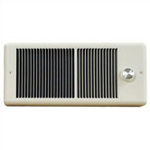 Low Profile Double - Pole 240v Fan Forced Wall Heater w/ Wall Box