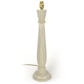 Lampstand A in Antique White finish