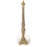 Mensa Lampstand in Natural Limed finish