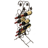 French Vineyard 12 Bottle Wine Rack