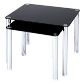 2-tlg. Beistelltisch Set