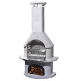 Elba Masonry Barbecue Fireplace