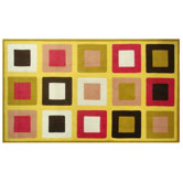Funky Yellow/Olive Rug