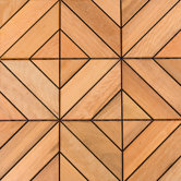 12" x 12" Wood Deck Tiles in Dubai Itauba