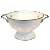 Calypso Basics 1.5 Quart Colander in White