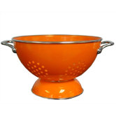 Calypso Basics 5 Quart Colander in Orange
