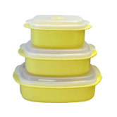 Calypso Basics Microwave Steamer Set in Lemon