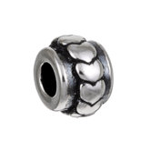 Signature Moments Sterling Silver Hearts Bead