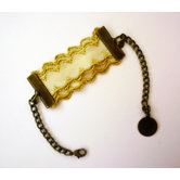 Rachel Paula Gold Wave Lace Bracelet