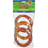 Naturals Bully Rings Rawhide Dog Treat (3-Pack)