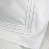 3 Row 1000 Thread Count Satin Cord Pillowcases