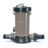 Inline Chlorine Feeder in Tan