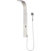 Retrofit Shower Panel with Two Jet Panels