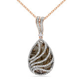Smokey Quartz Fashion Pendant