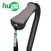 Small Base Adjustable Quad Cane for Right or Left Hand Use