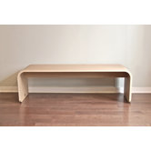 Minimal Wood Bench