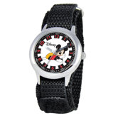 Kid's Mickey Mouse Time Teacher Watch in Black Nylon