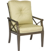 Andover Dining Arm Chair with Cushion