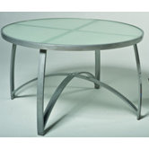 Wyatt 48" Round Umbrella Dining Table