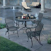 Modesto Coil Spring Dining Arm Chair