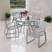 Wyatt Mesh 5 Piece Dining Set