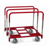 Panel Mover 5" Quiet Poly Casters, All Swivel, 3 Standard Uprights