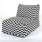 Zig Zag Bean Bag Chair Lounger
