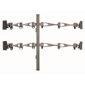 Monitor Wall Mount for Four Monitors Vertical