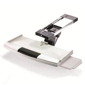 Fully Adjustable Keyboard Mouse Tray Ball Bearing